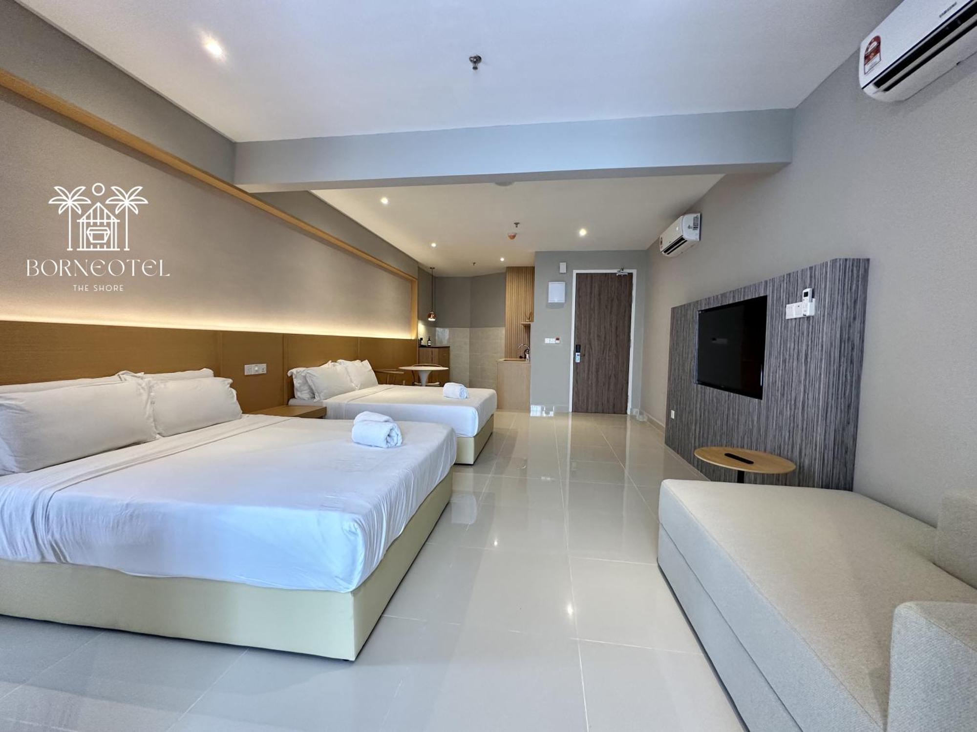 Borneotel The Shore Kk By Chg Kota Kinabalu Kamer foto