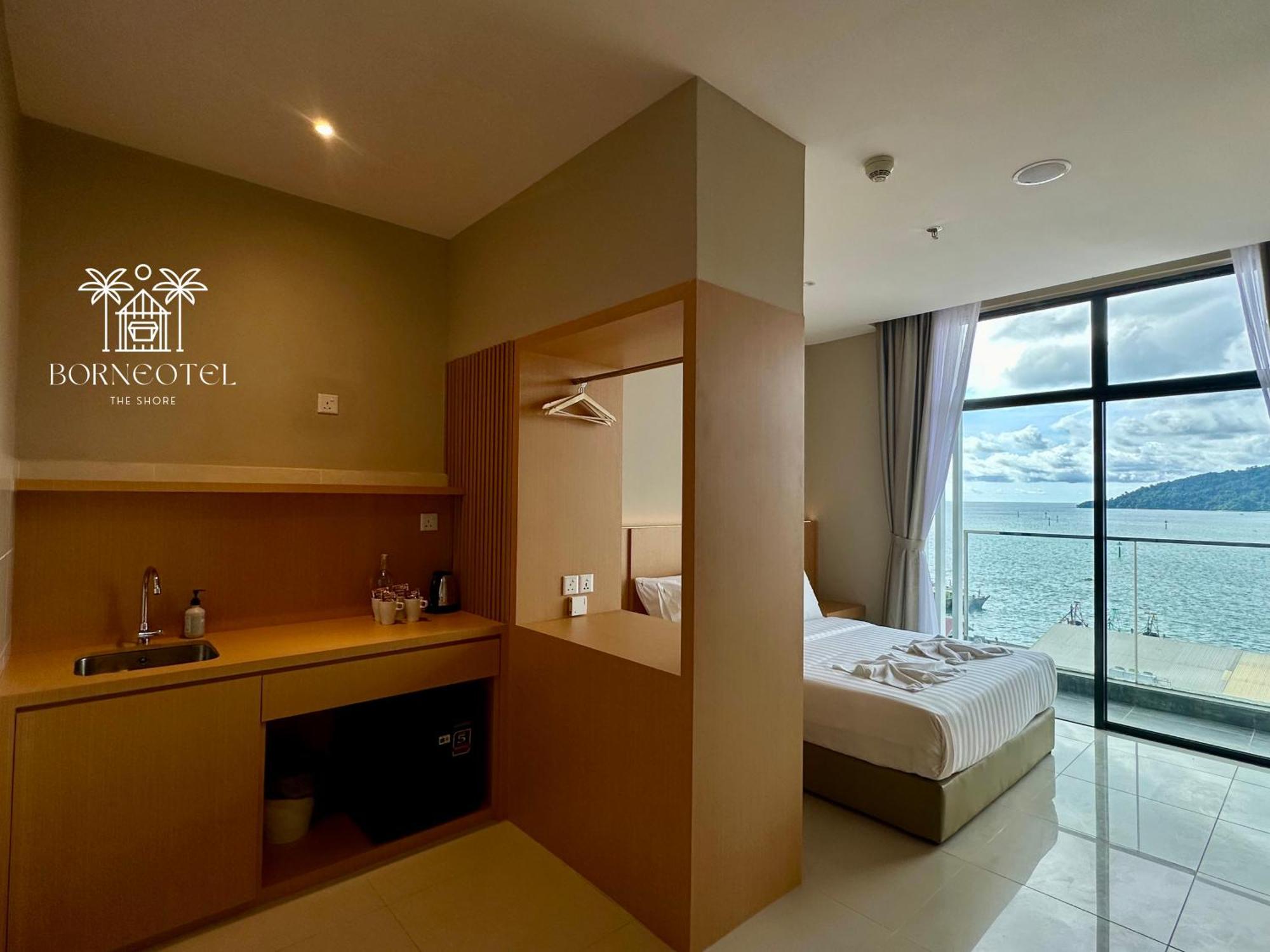 Borneotel The Shore Kk By Chg Kota Kinabalu Kamer foto