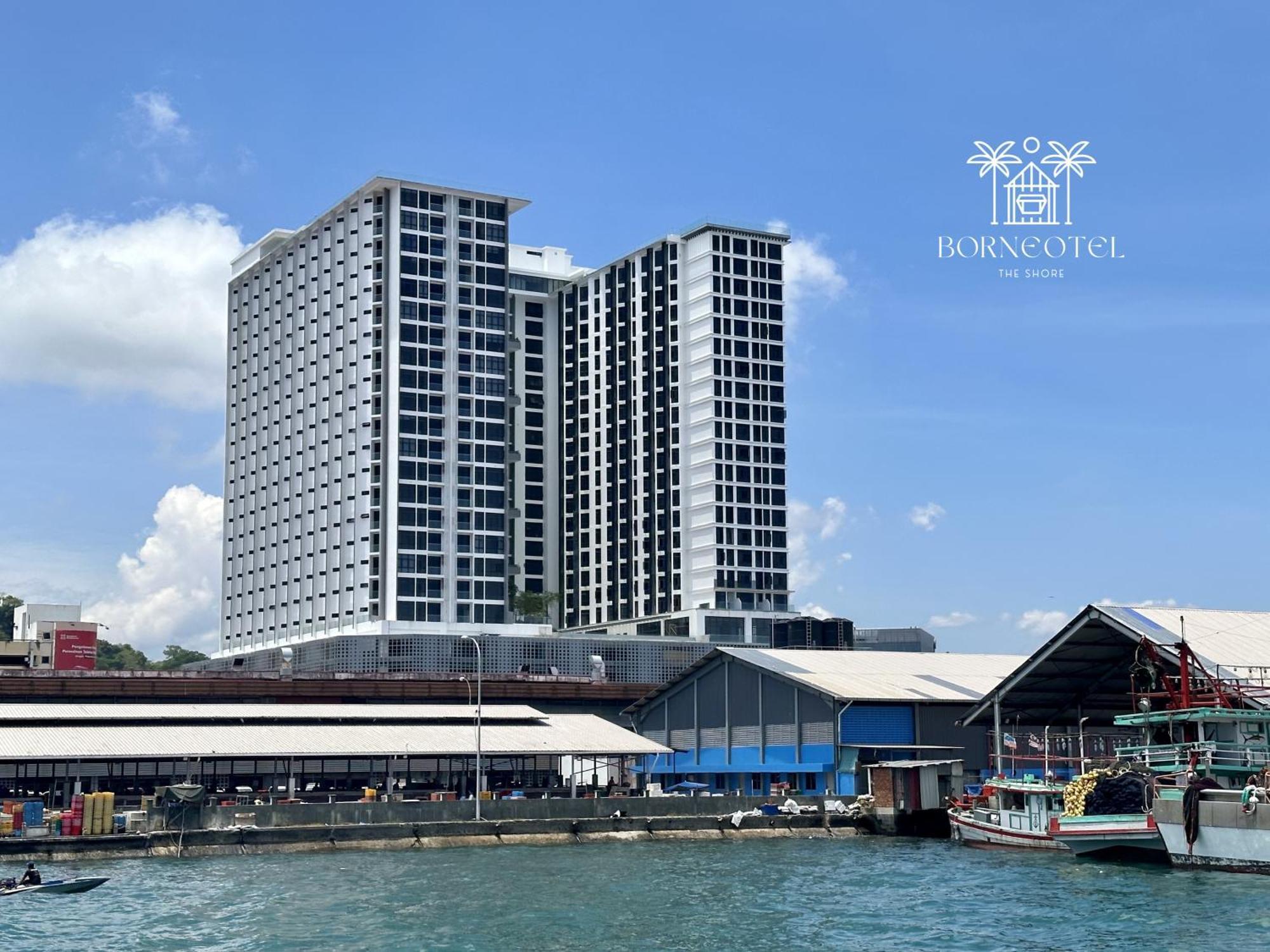 Borneotel The Shore Kk By Chg Kota Kinabalu Buitenkant foto